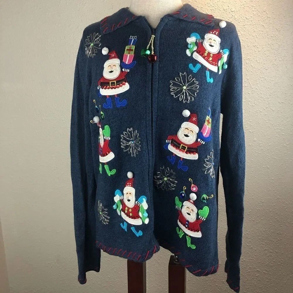 Tiara International Christmas Sweater Size S
